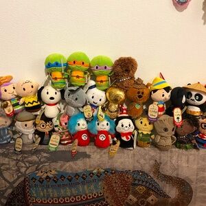 Hallmark Collectible Itty Bittys Plush Ninja Turtles Disney Harry Potter
